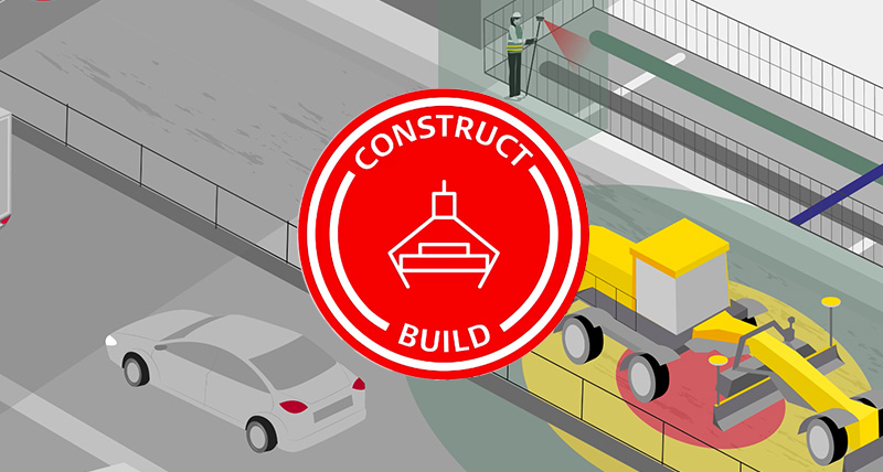 Tools for surveyors when in the construction phase of building roads & highways